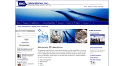 Desktop Screenshot of bclabs.com